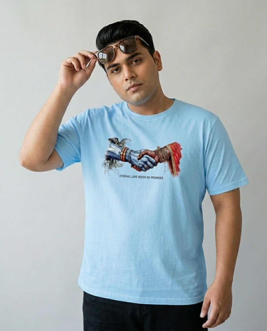 Eternal Love Plus Size Men Premium Tee