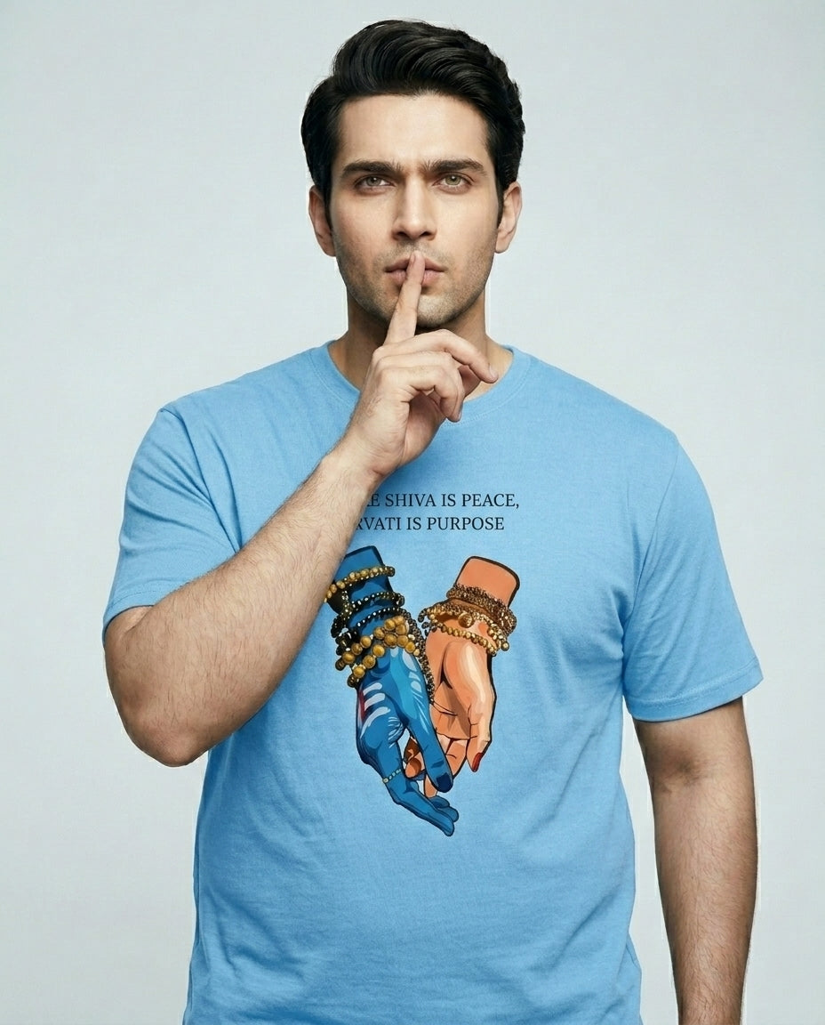 Where Shiva is peace Plus Size Men Premium Tee