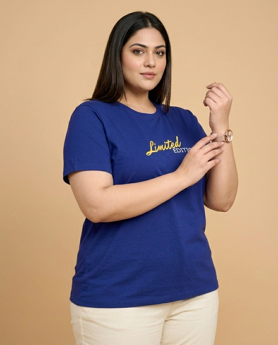 Limited Edition Plus Size Women Premium Tee