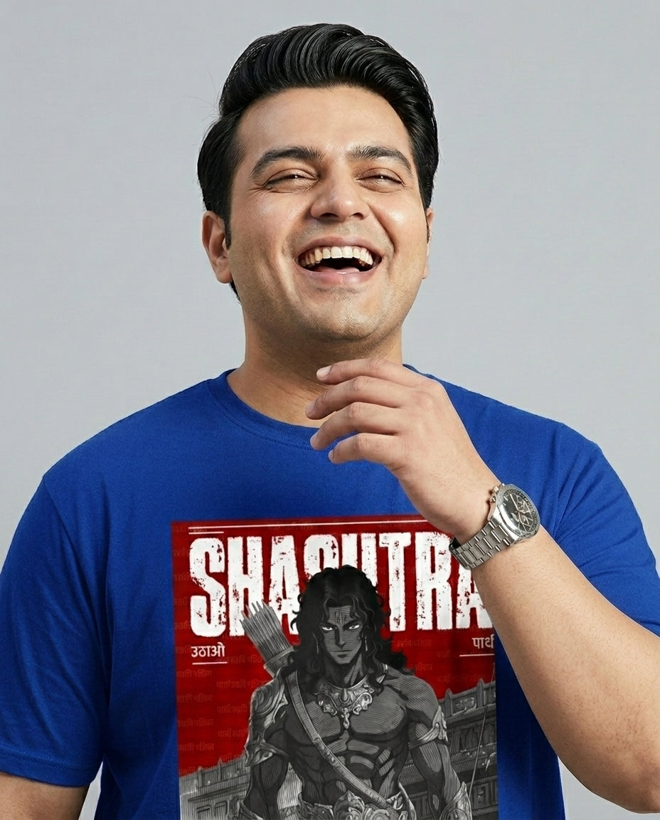Shastra Plus Size Men Premium Tee
