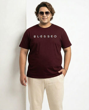 Blessed Plus Size Men Premium Tee