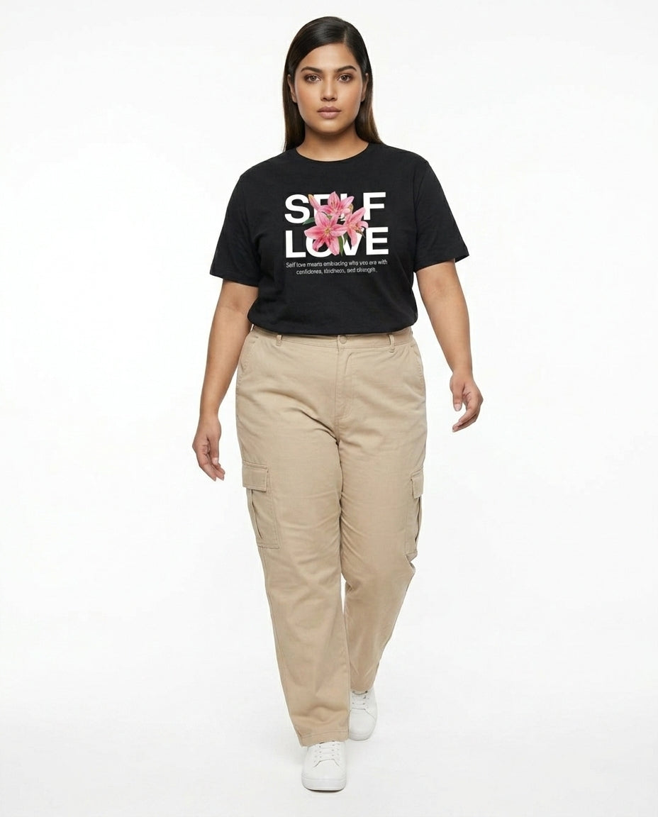 Self Love Plus Size Women Premium Tee