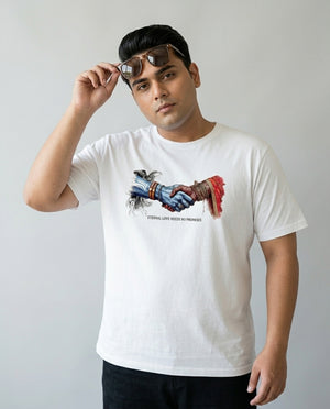 Eternal Love Plus Size Men Premium Tee