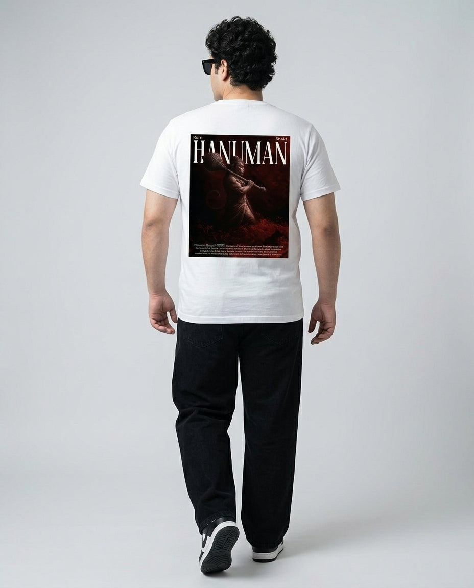 Hanuman Plus Size Men Premium Tee