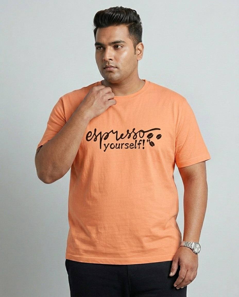 Expresso Yourself Plus Size Men Premium Tee