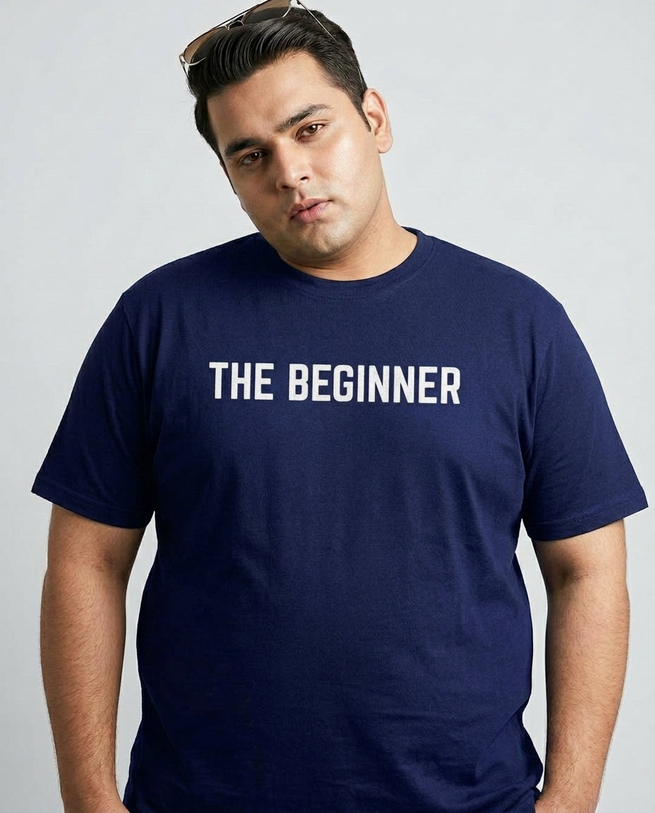 The Beginner Plus Size Men Premium Tee