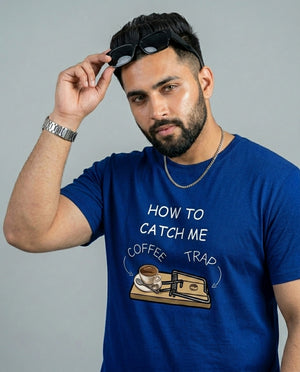 How To Catch me Plus Size Men Premium Tee