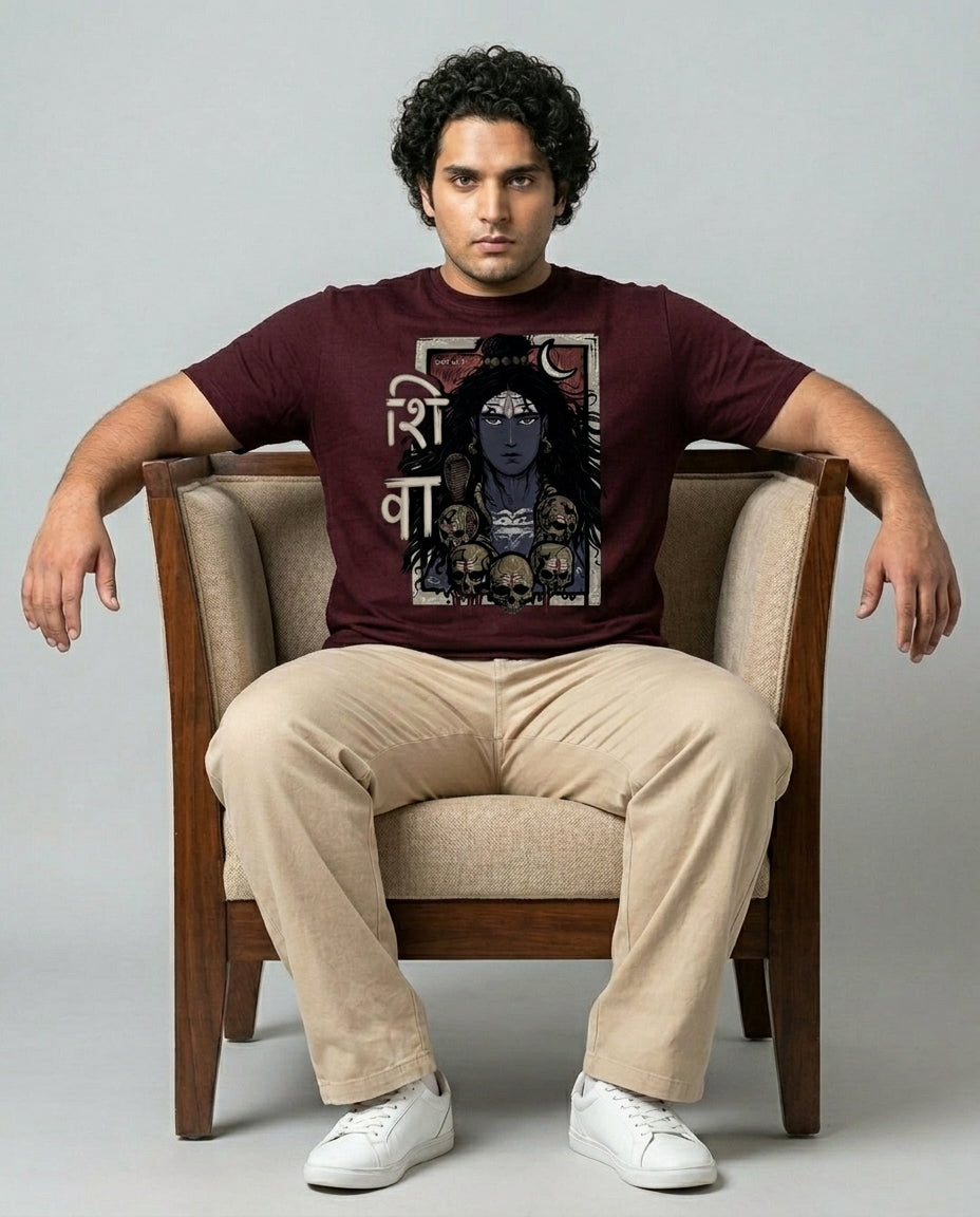 Shiva Plus Size Men Premium Tee