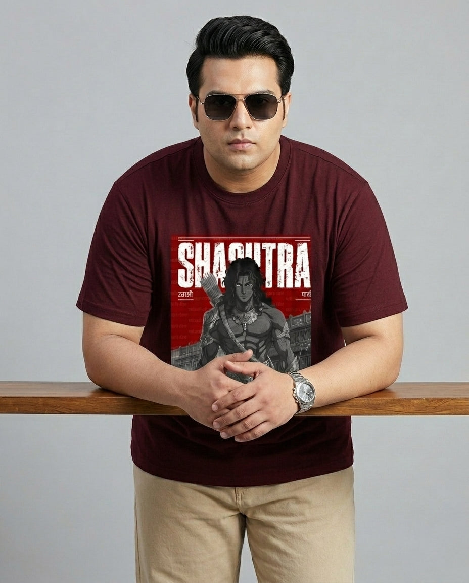 Shastra Plus Size Men Premium Tee