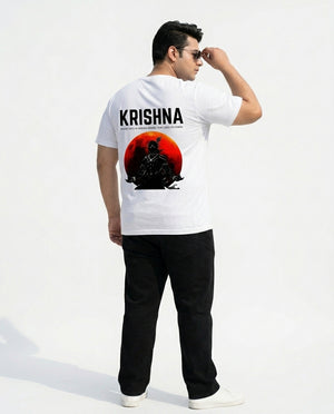 Krishna Plus Size Men Premium Tee