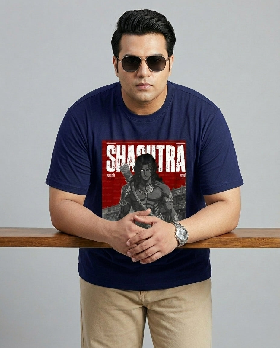 Shastra Plus Size Men Premium Tee