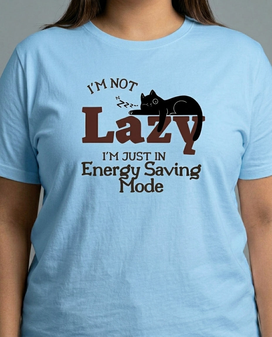 I'm Not Lazy Plus Size Women Premium Tee