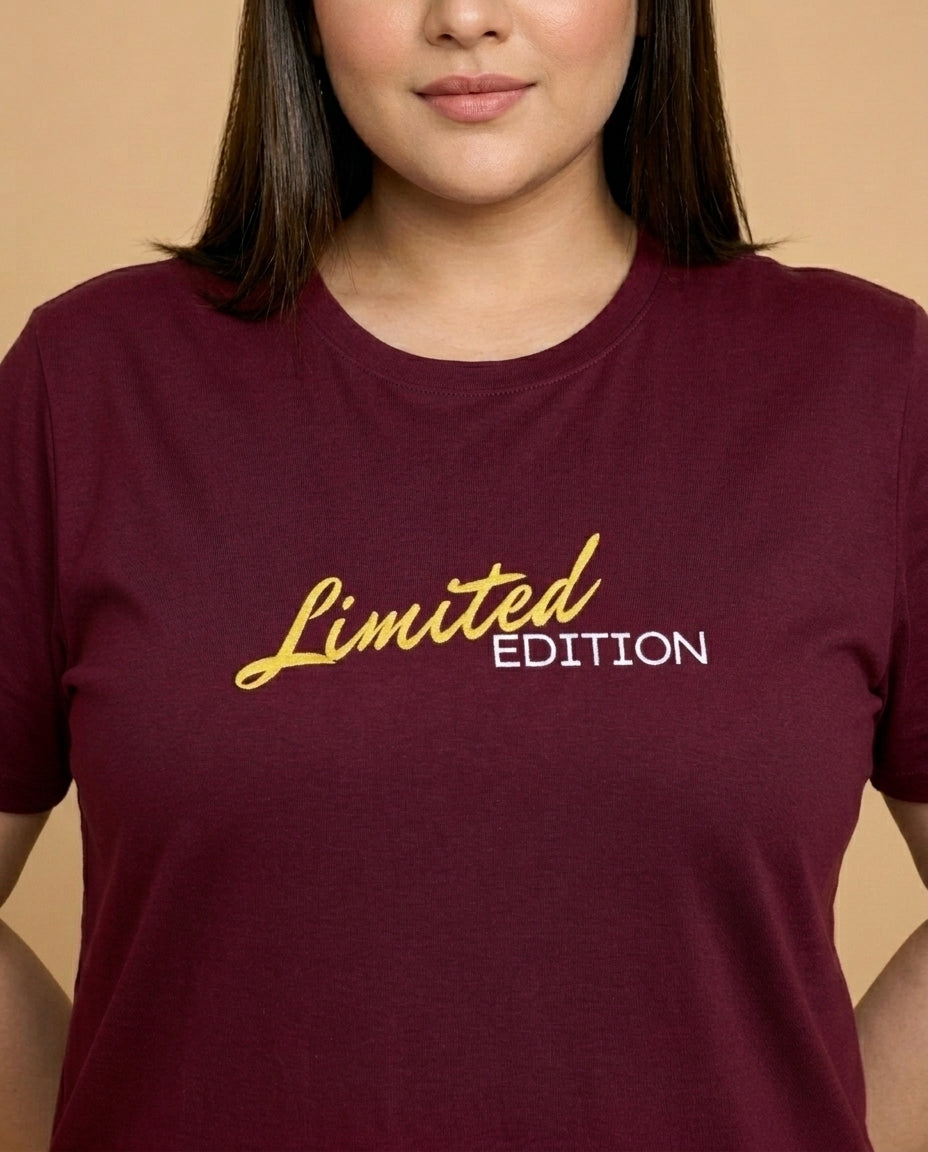 Limited Edition Plus Size Women Premium Tee