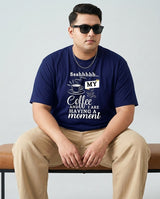 My Coffee Plus Size Men Premium Tee