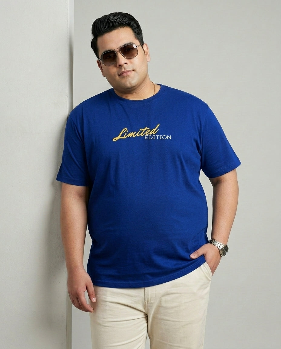 Limited Edition Plus Size Men Premium Tee