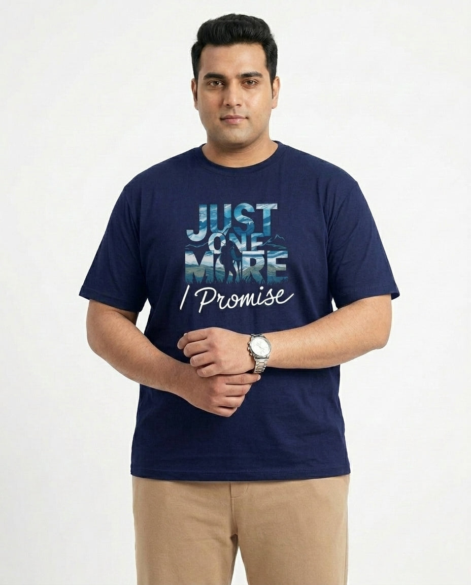 just one more i promise Plus Size Men Premium Tee