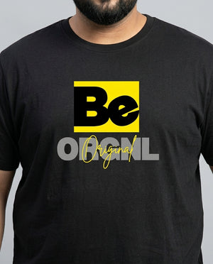 Be Original Plus Size Men Premium Tee