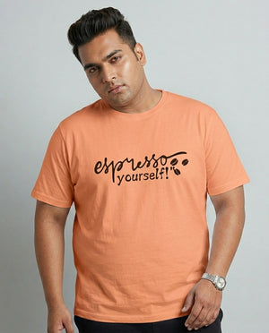 Expresso Yourself Plus Size Men Premium Tee