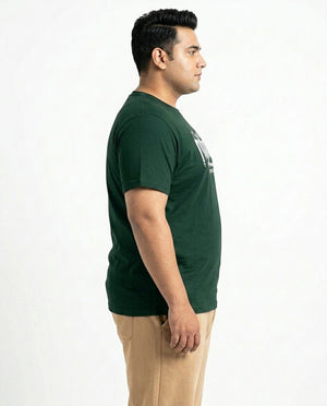 Outdoor Adventure Plus Size Men Premium Tee