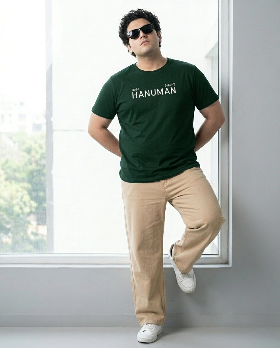 Hanuman Plus Size Men Premium Tee