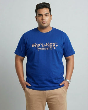 Expresso Yourself Plus Size Men Premium Tee