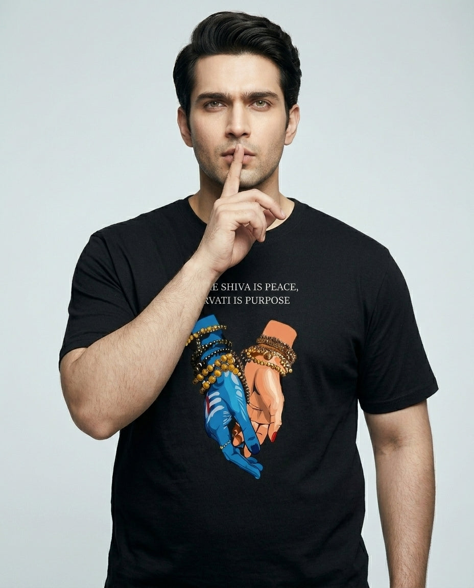 Where Shiva is peace Plus Size Men Premium Tee
