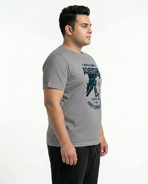 Mountain Extereme Adventure Plus Size Men Premium Tee