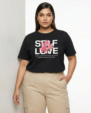 Self Love Plus Size Women Premium Tee