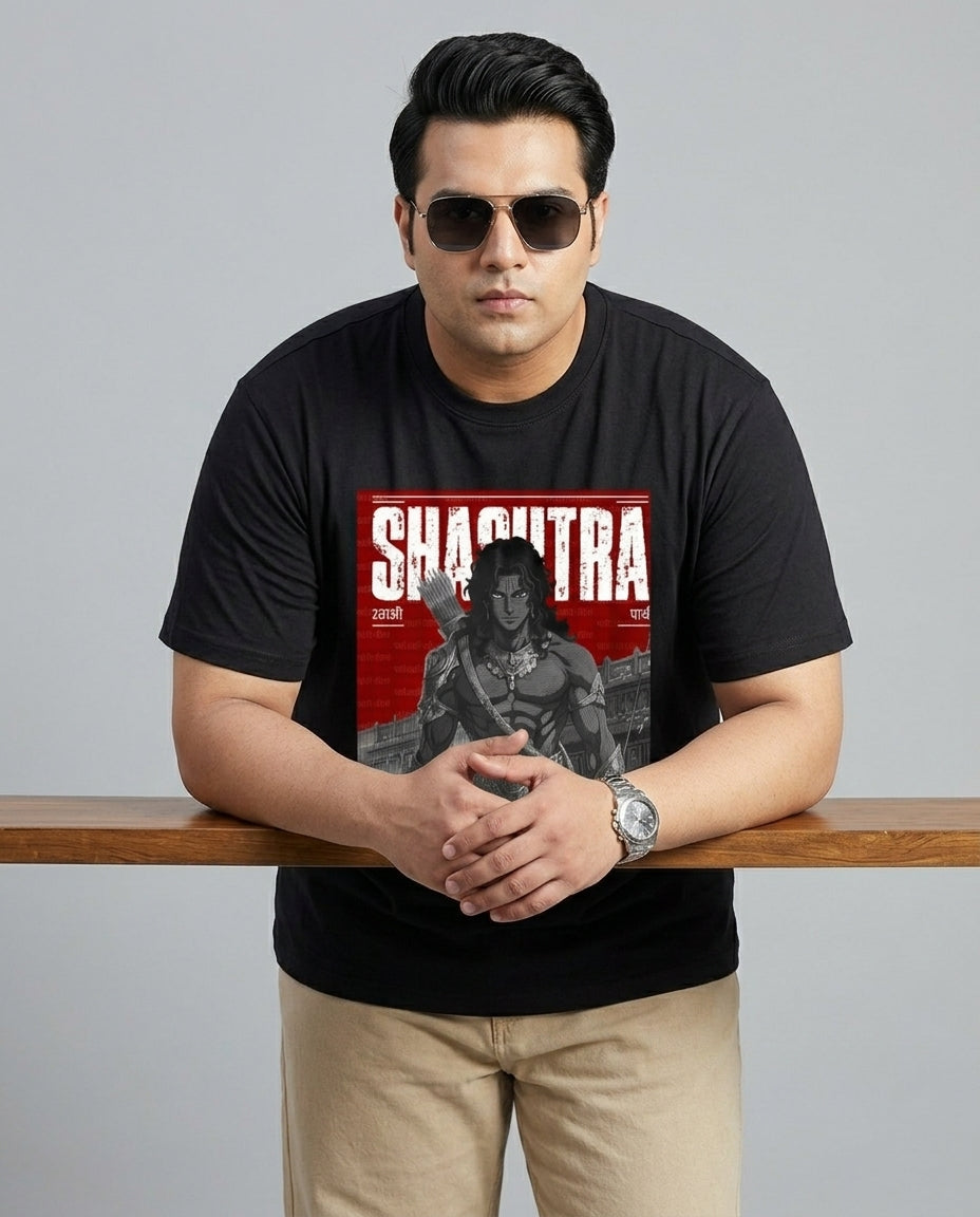 Shastra Plus Size Men Premium Tee