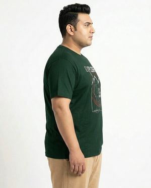 Life Is An Adventure Plus Size Men Premium Tee