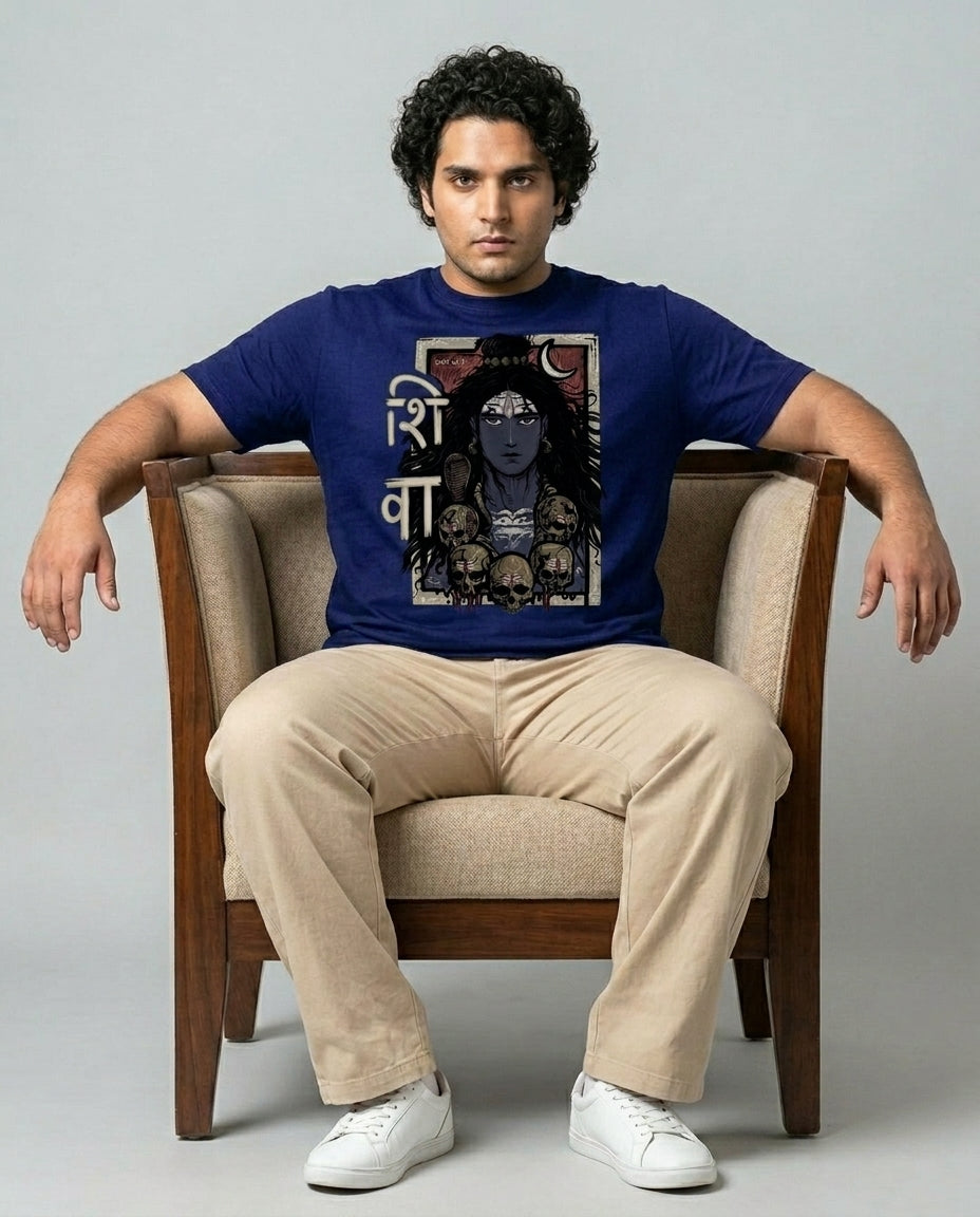 Shiva Plus Size Men Premium Tee