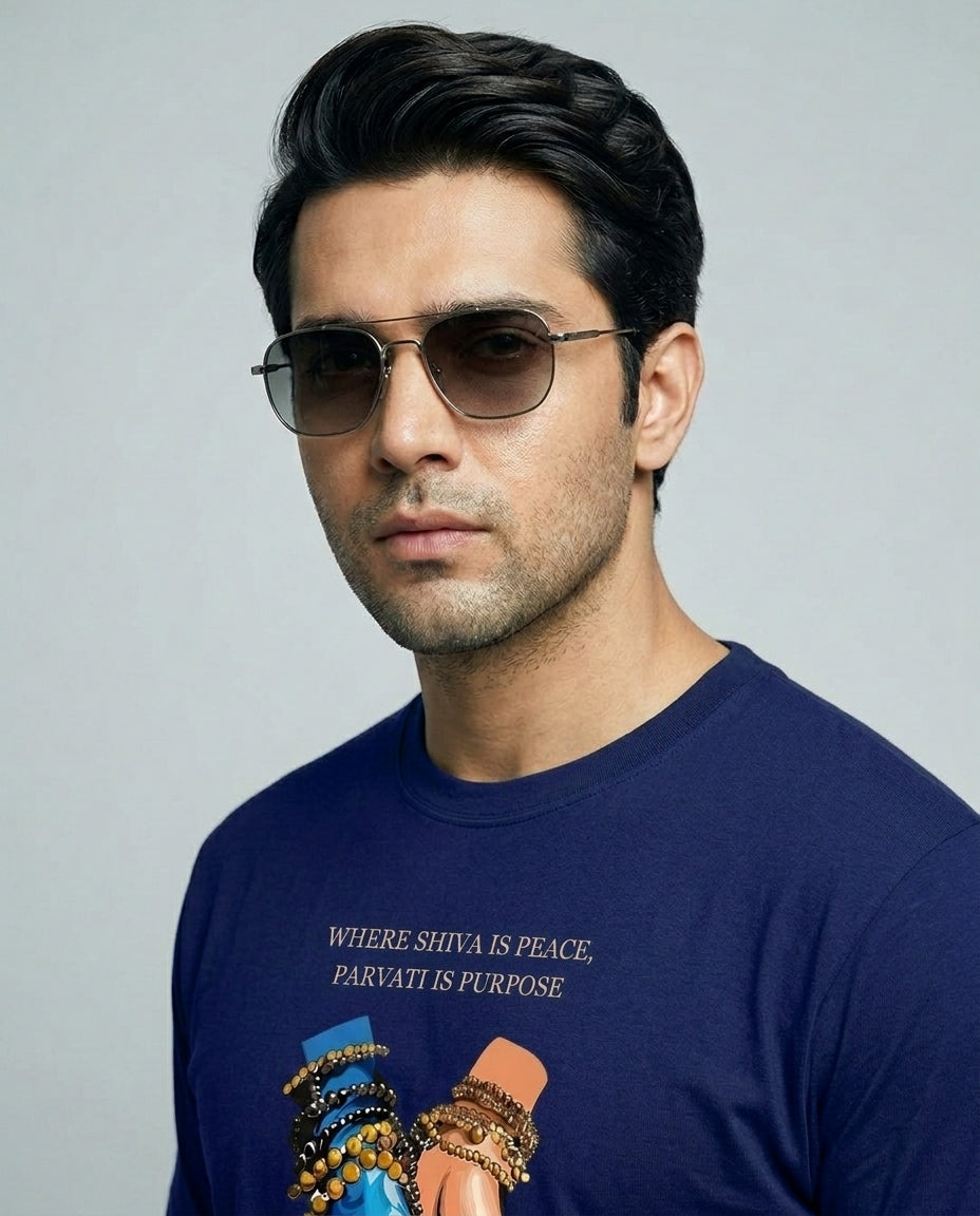 Where Shiva is peace Plus Size Men Premium Tee