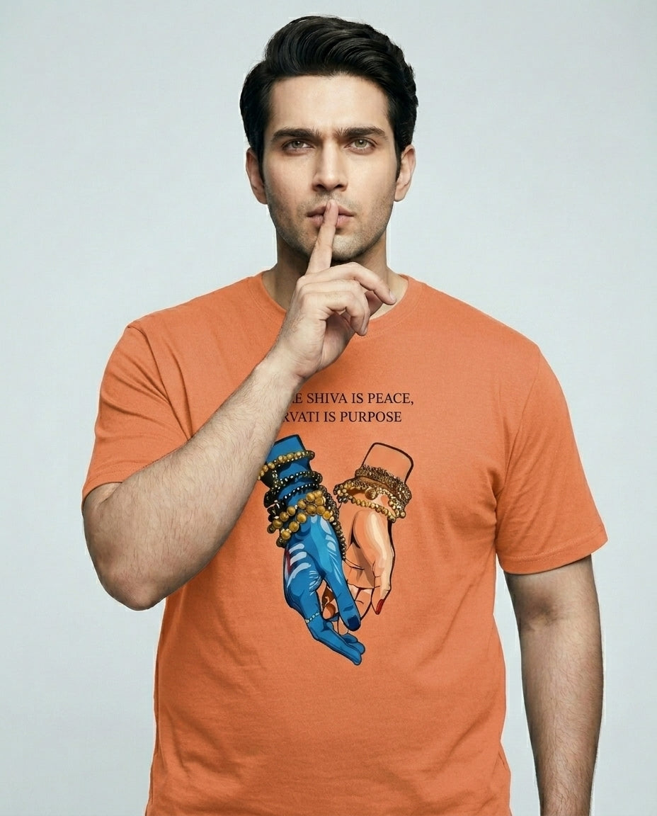 Where Shiva is peace Plus Size Men Premium Tee