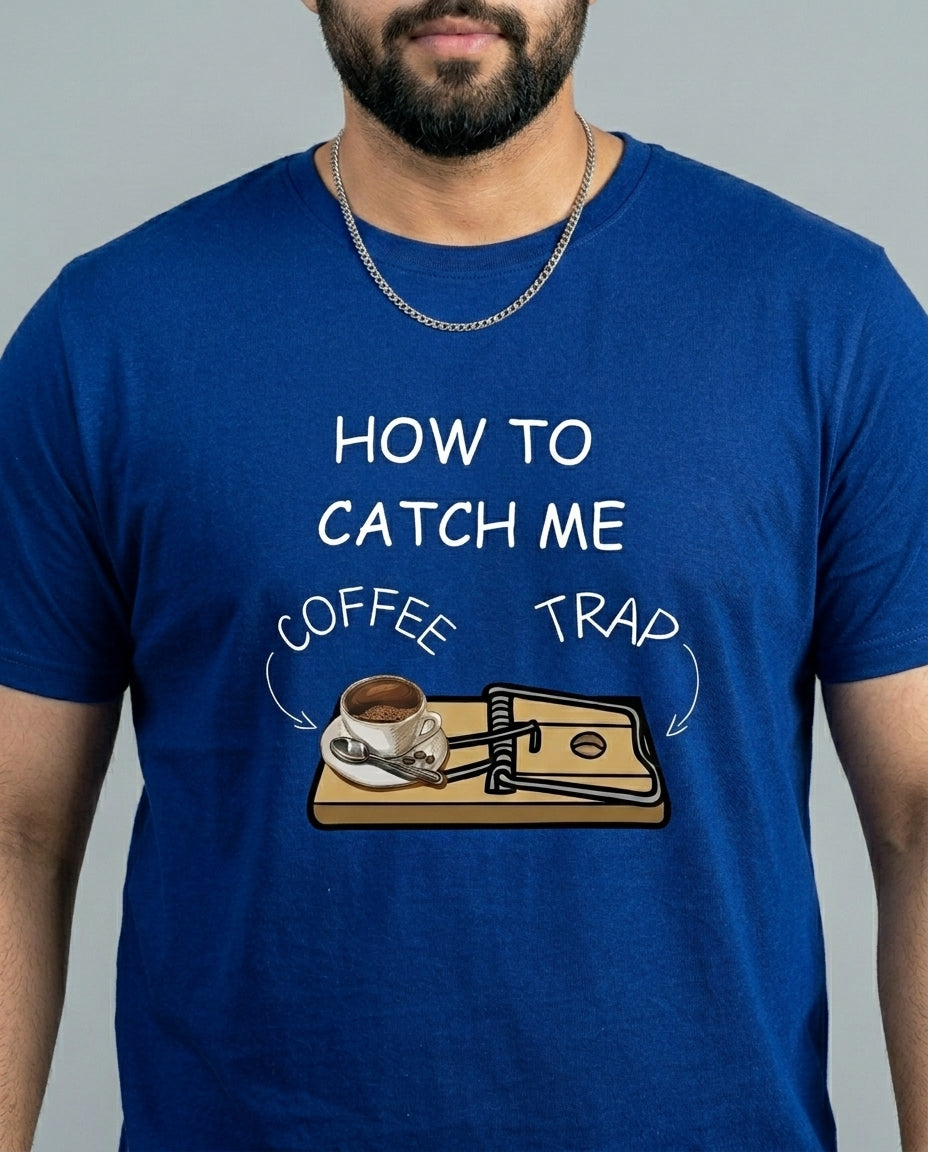 How To Catch me Plus Size Men Premium Tee