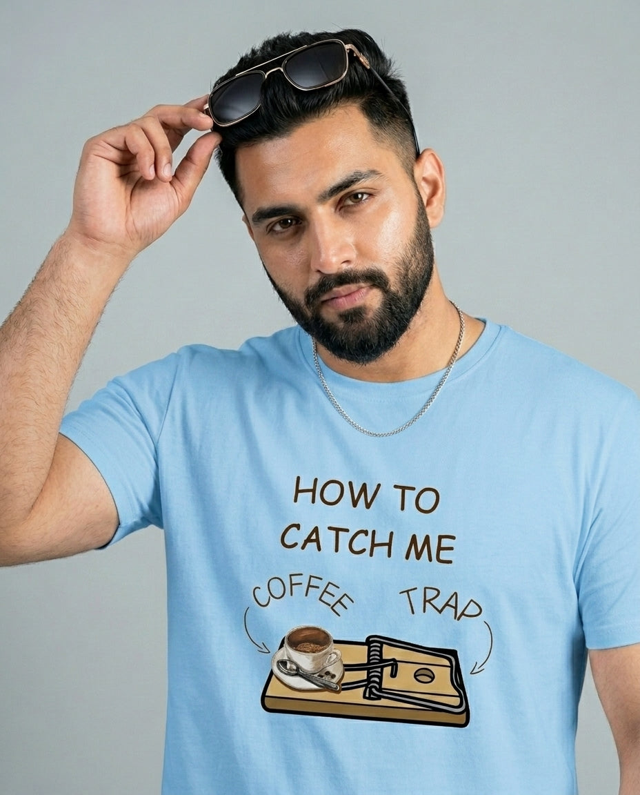 How To Catch me Plus Size Men Premium Tee