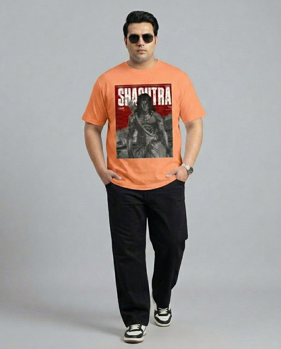 Shastra Plus Size Men Premium Tee