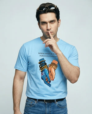 Where Shiva is peace Plus Size Men Premium Tee