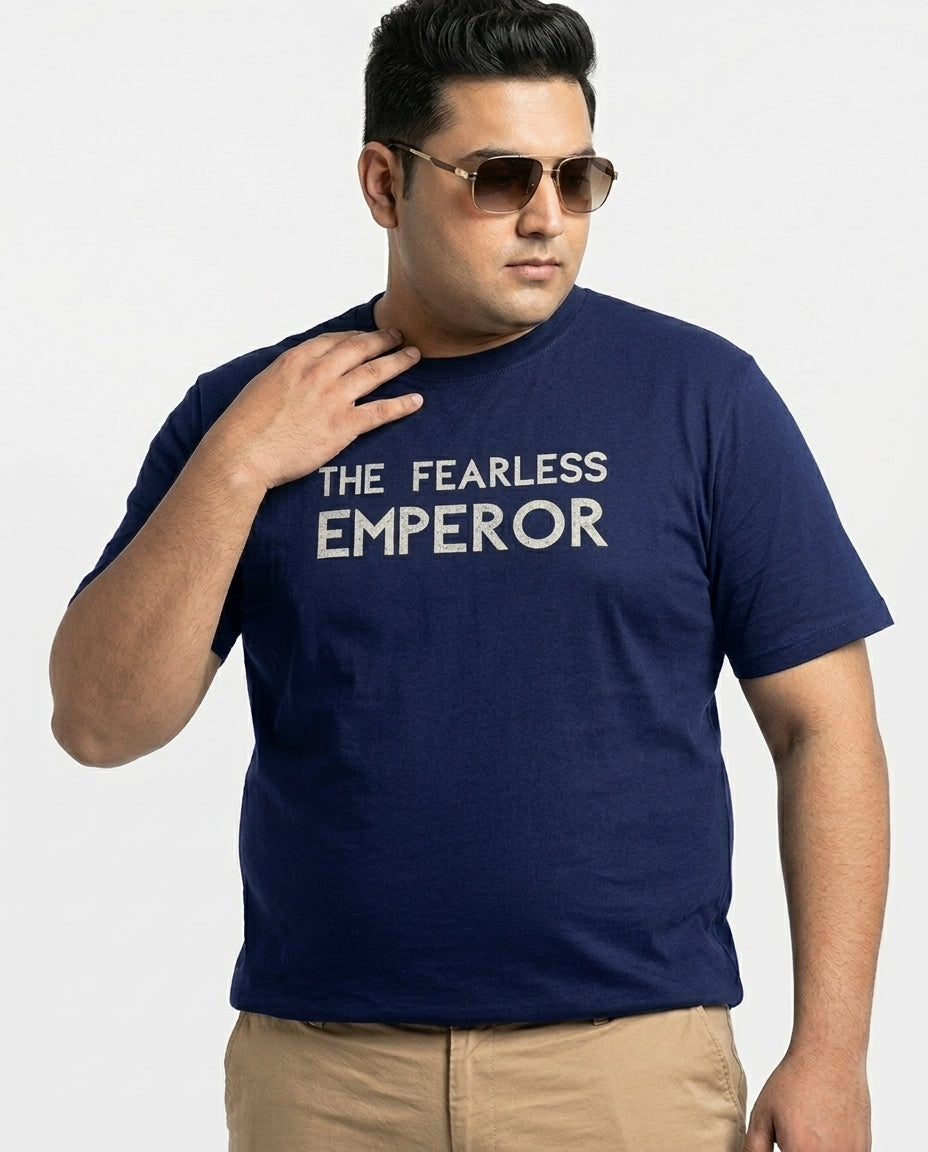 Fearless Emperor Plus Size Men Premium Tee