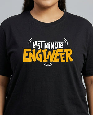 Last Minute Engineer Plus Size Women Premium Tee