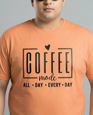 Coffee All Day Every Day Plus Size Men Premium Tee