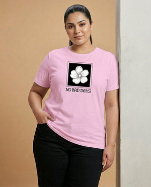 No Bad Days Plus Size Women Premium Tee