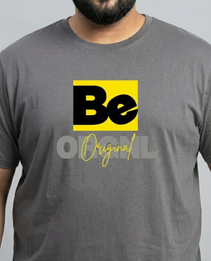 Be Original Plus Size Men Premium Tee