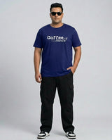 Coffee Mode Plus Size Men Premium Tee
