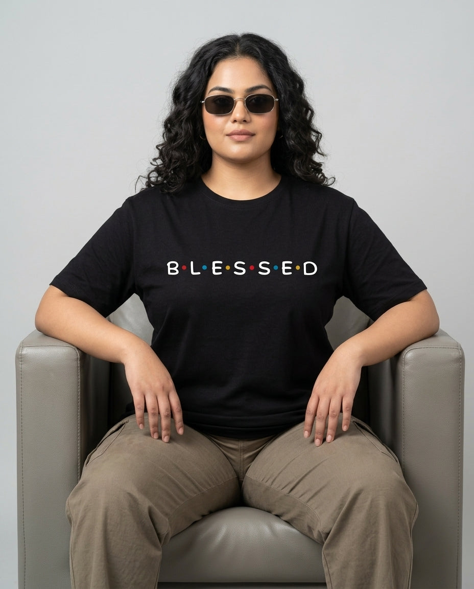 Blessed Plus Size Women Premium Tee