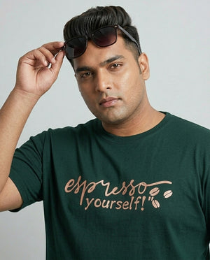 Expresso Yourself Plus Size Men Premium Tee