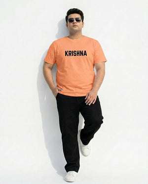 Krishna Plus Size Men Premium Tee