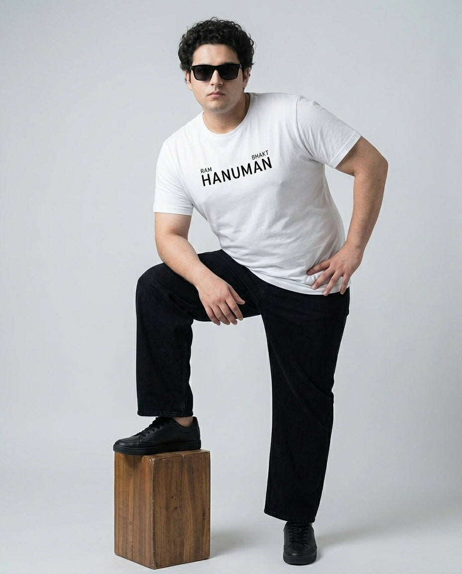 Hanuman Plus Size Men Premium Tee