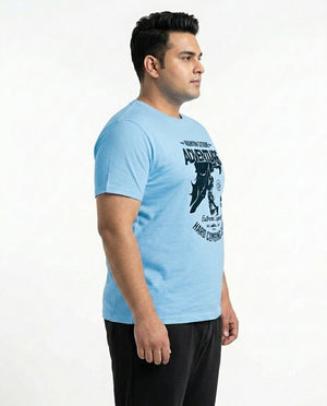 Mountain Extereme Adventure Plus Size Men Premium Tee