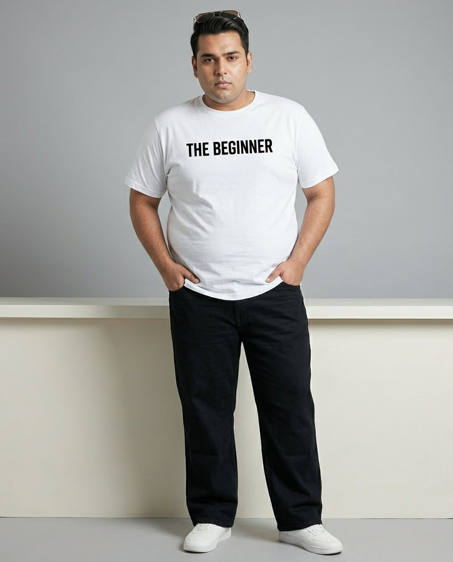 The Beginner Plus Size Men Premium Tee