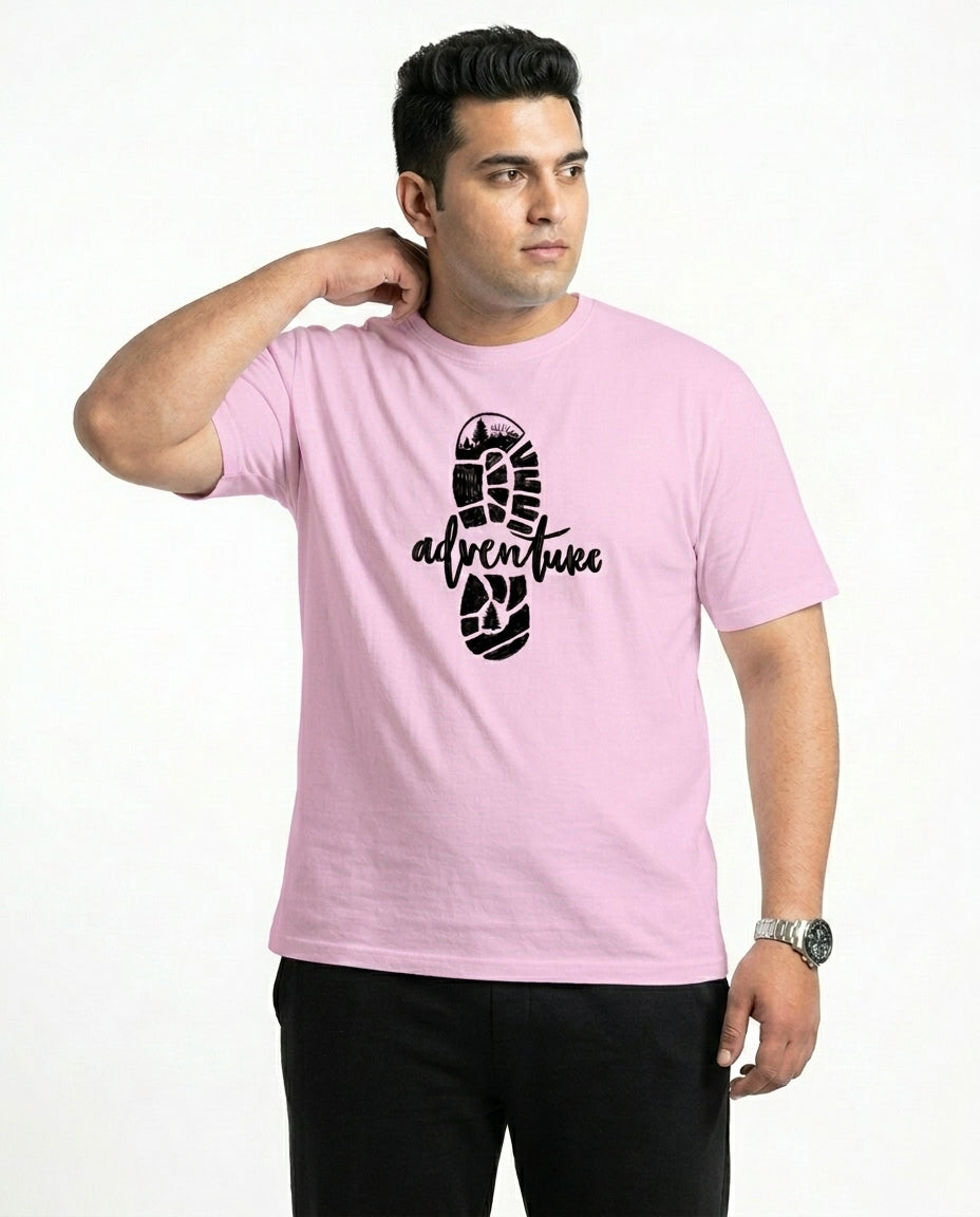 Adventure Plus Size Men Premium Tee